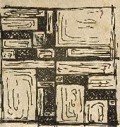 Theo van Doesburg, Study for Stained-Glass Composition III